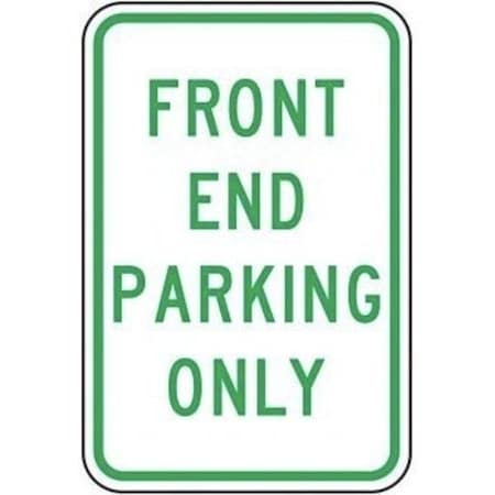 Accuform TRAFFIC SIGN RESERVED FOR SERVICE AND FRP277RA